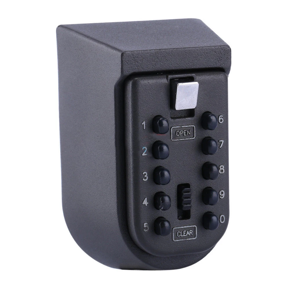 Outdoor Wall Mount Spare Key Safe Box Lock Holder Water Weatherproof