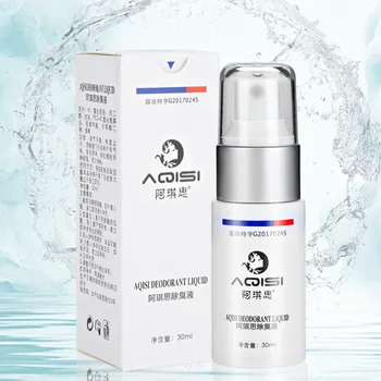 

30ML Underarm Antiperspirants Spray Clean Liquid Body Odor Remover Cleaner Deodorant Body Spray Remove Body Odor Hyperhidrosis