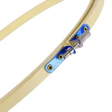 PHFU-SODIAL (R) 4x Círculo Bordado de punto de cruz bastidor de Bordado de bambú 17 20 23 26 cm