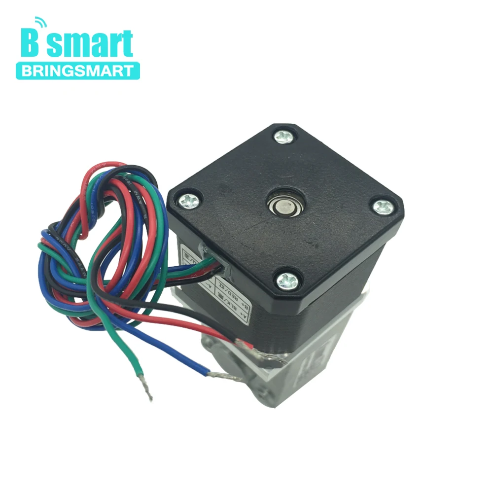 

Bringsmart A58SW-42BY 12 Volt DC Stepping Geared Motors 24V Worm Stepper Motor Reduction Machine Self-locking Mini Gear box