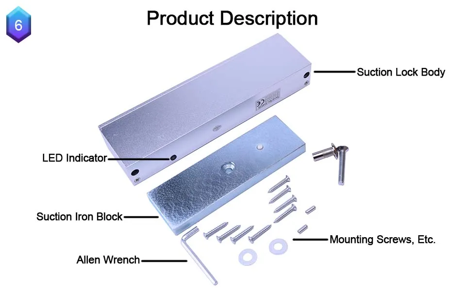 electronic magnetic lock