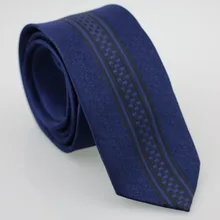 Yibei Coachella Галстуки тонкий темно-Средства ухода за кожей Шеи Галстуки Узкие синие и черные вертикальные полосы Cravatta узкий синий и черный Малый пледы средства ухода за кожей Шеи Галстук