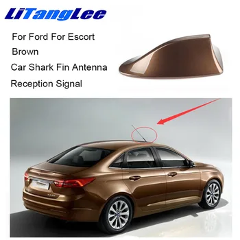 

Litanglee For Ford For Escort Brown Automobile Antenna Car Shark Auto Radio Signal Aerials Roof Antennas Car Styling