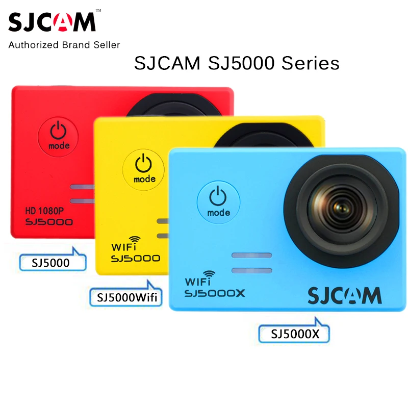  SJCAM Action Camera SJ5000 Series SJ5000 & SJ5000 WiFi & SJ5000X elite 4K@ 24FPS 2.0 Inch Action Sport Camera Waterproof Camera 