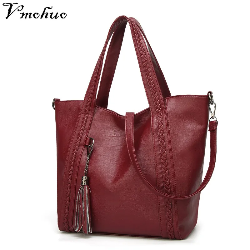 

VMOHUO Luxury Handbags Women Bags Designer Women's Leather Handbags Big Casual Tote Bag Ladies Shoulder Bag Woman bolsa feminina