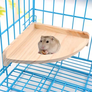 

Natural Wood Hamster Footplate Pedal board Hamster chew toy accessories guinea pig hedgehog chinchilla hamster House bed Nest