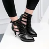 Sandalias de tacón alto para mujer, zapatos femeninos de talla grande 34-52, a la moda, para verano, 2017 ► Foto 3/6