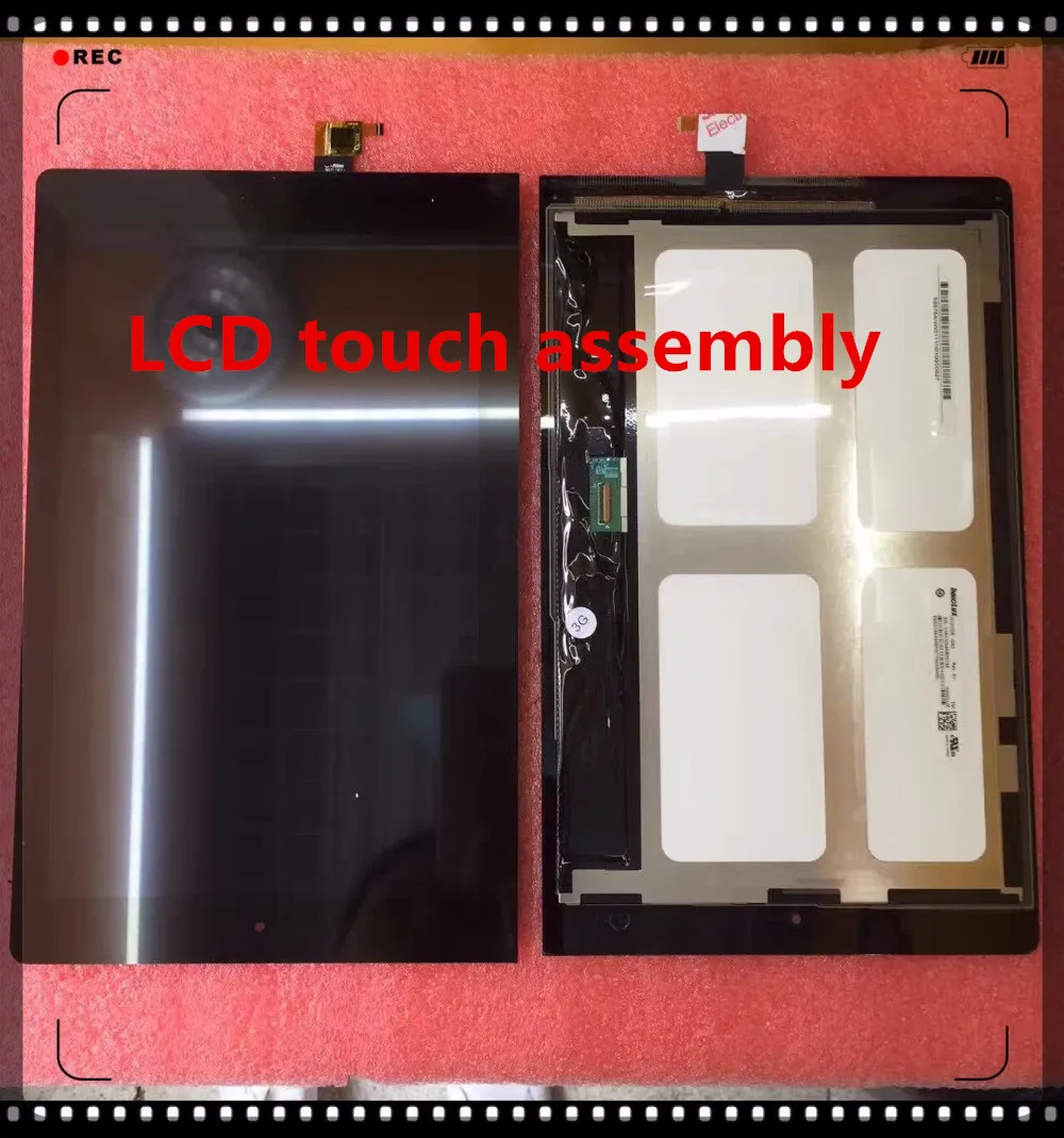 Yoga Tablet 10 B8000 B8000-F B8000-H Full LCD Display Monitor + Touch Panel Screen Digitizer Glass Assembly Replacement Parts p101sfa af0 suitable for yoga tab 3 yt3 x90f yt3 x90l 10 1inch flat panel tp 101 2261 touch screen lcd screen assembly