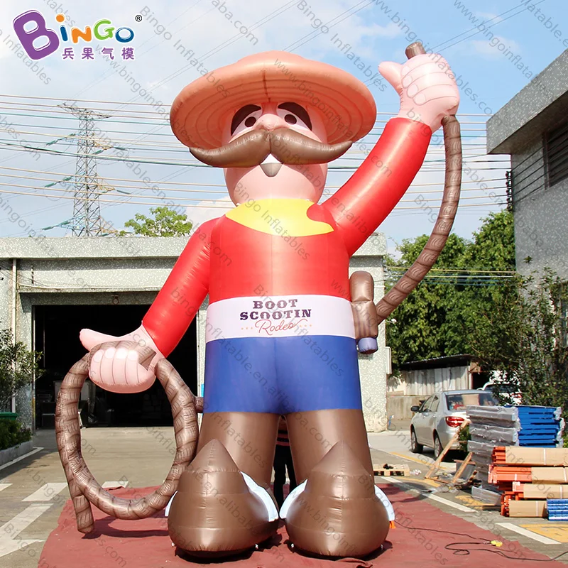 Buy Personalized 5 meters giant inflatable cowboy