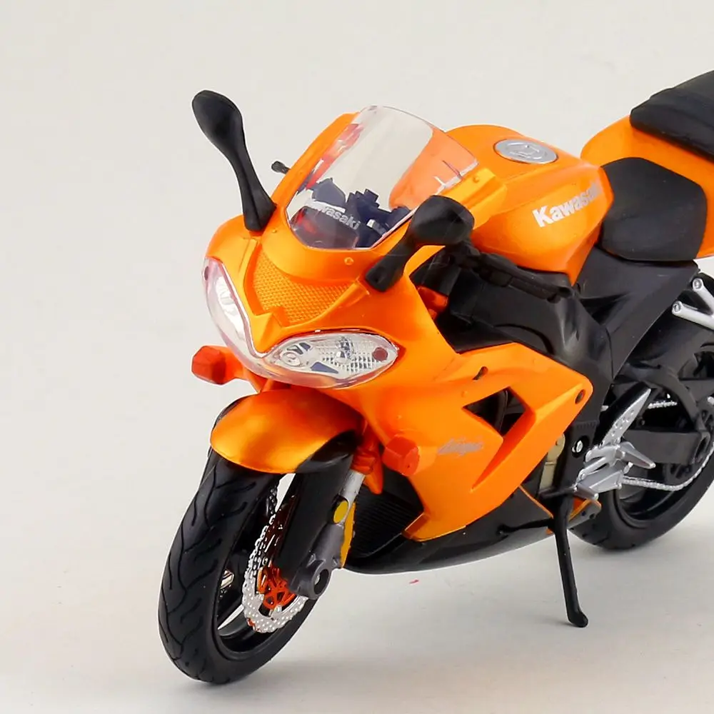 Maisto/1:12 Масштаб/Моделирование литья под давлением модель мотоцикла Игрушка/KAWASAKI Ninja ZX-10R суперкрест/деликатная детская игрушка/воротник