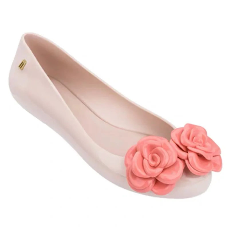 Melissa Space Love Flower/2020 женские сандалии на плоской подошве Брендовая обувь для