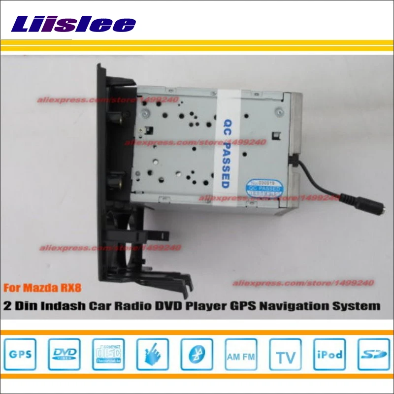 Cheap Liislee For Mazda RX8 RX 8 2003~2008 Radio CD DVD Player GPS Navi Map Navigation System Double Din Car Audio Installation Set 2 Cheap Liislee For Mazda RX8 RX 8 2003~2008 Radio CD DVD Player GPS Navi Map Navigation System Double Din Car Audio Installation Set 2