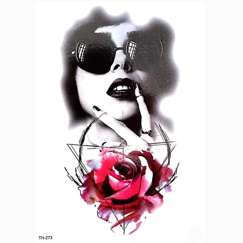 

Temporary Tattoo Sticker Fake Tatoo Flash Tatto Waterproof Small Arm Sleeve Body Art Men Women