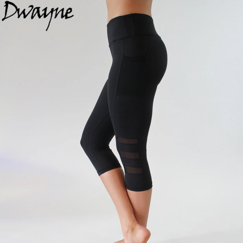 

Women Fitness Yoga Pants Leggings Stretch Slim Pants Trousers Women Skinny Calf-Length Pencil Pants Plus Size Yoga Leggings