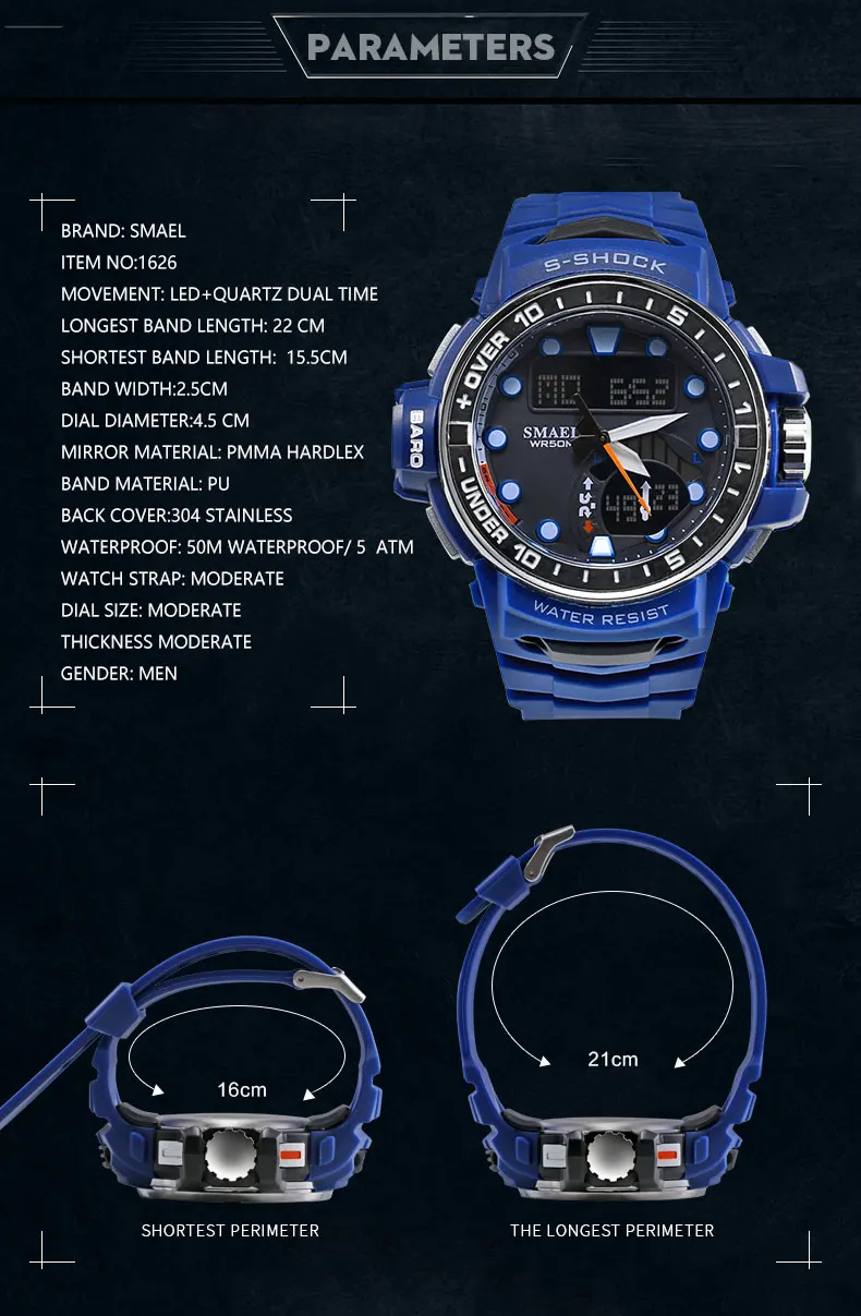 3sport watch for man