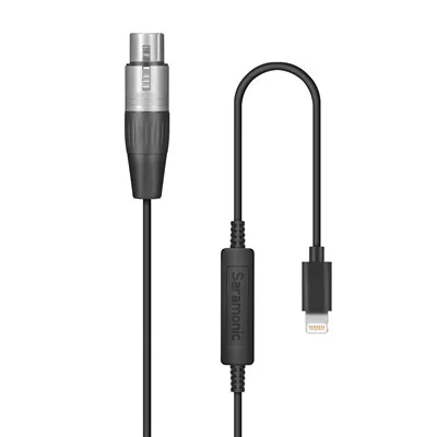 Saramonic LC-XLR 3 Pin XLR(Female) Микрофон для Lightning микрофонный адаптер для iphone 7, iphone 7 plus, iphone X, iphone 8, iP - Цвет: LC-XLR