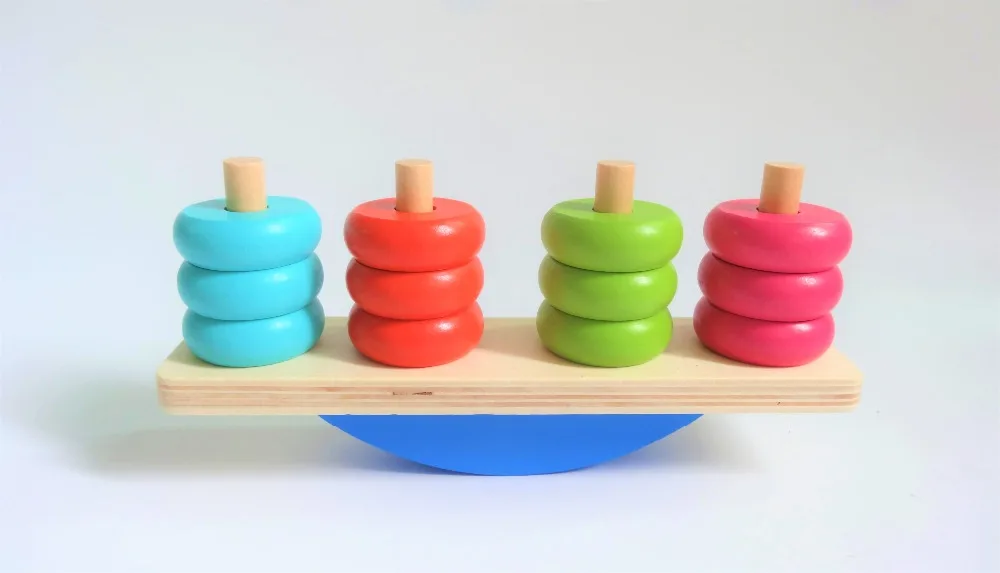 

MamimamiHome Baby Wooden Toys Intelligence Balance Game Early Education Senses Teaching Aids Montessori Toys Building Blocks