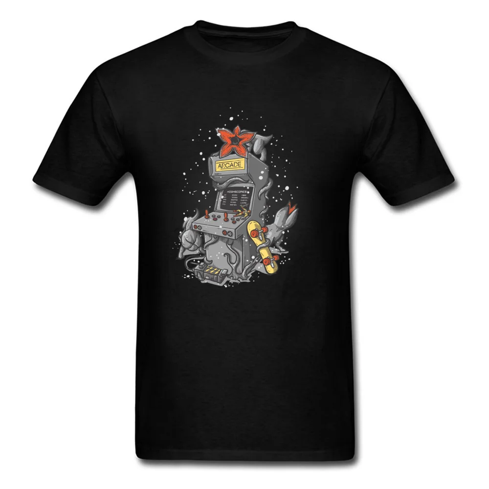 Crew Neck 80s things 10334 100% Cotton Fabric Mens T Shirt Casual Short Sleeve Tops Shirt Family Casual Tee Shirts 80s things 10334 black