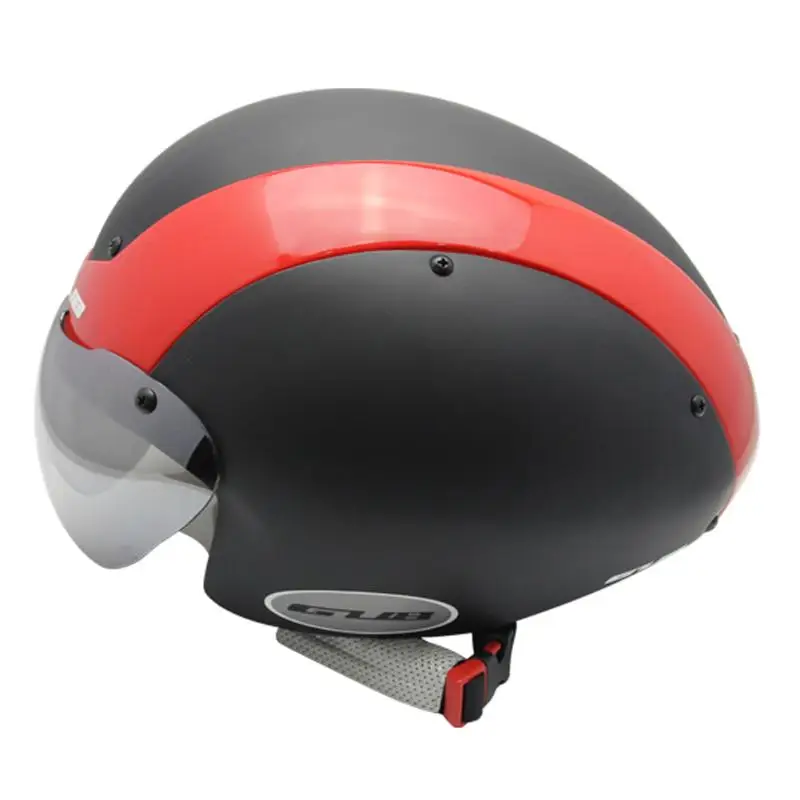 

Road Bike Racing Helmet Bicycle Cycling Helmet Goggles Ultralight With UV V Absorption Goggles Visor Men Cycling Helmet
