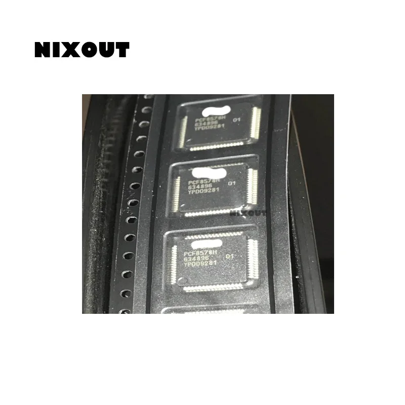 NIXOUT новый оригинальный PCF8578H PCF8578 QFP 64 в наличии (Большая скидка если вам нужно больше)|Запасные части| |