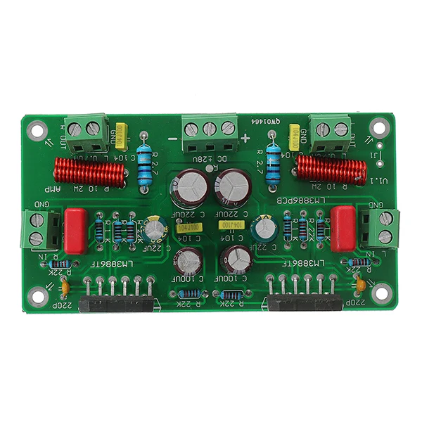 LEORY LM3886 Hi-Fi TF стерео усилитель Собранный AMP доска 68 Вт+ 68 Вт 4ohm 50 Вт* 2/38 Вт* 2 8ohm