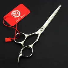 525#5," бренд фиолетовый дракон Лучшие Профессиональные Парикмахерские ножницы JP 440C домашний салон Парикмахерские ножницы для стрижки волос