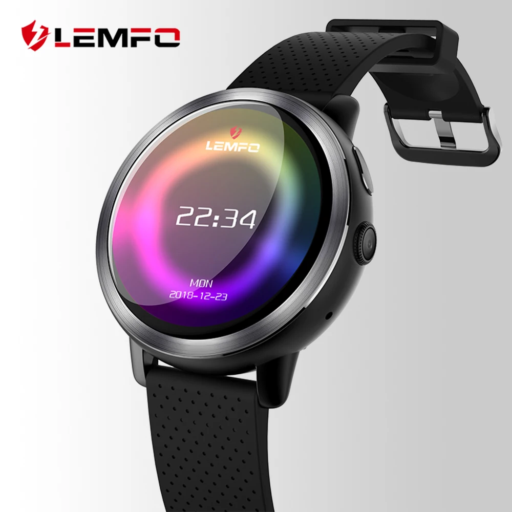 LEMFO LEM8 Luxe 4G Smart Horloge Mannen Android 7.1.1 3GB + 32GB IP67  Waterdicht 1.39 Inch AMOLED scherm 580Mah Batterij Smartwatch|Smart  Watches| - AliExpress