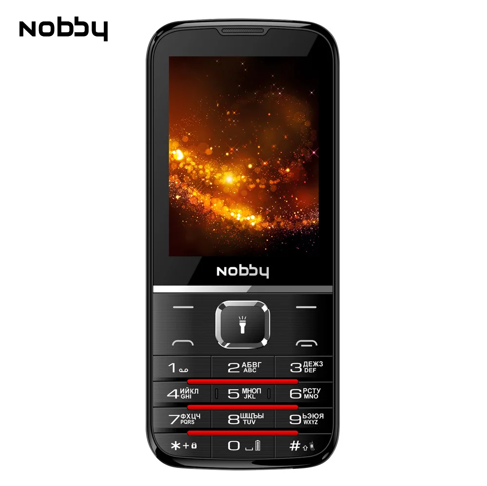 Мобильный телефон Nobby 310, 2 симкарты, ThreadX, камера, фотокамера, цветной дисплей - Цвет: Серый