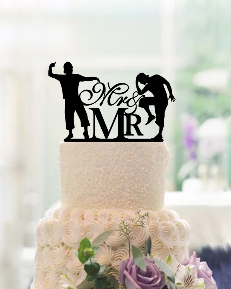 

Cake Supplies Silhouette Initial Birthday Cake Decorations Party Favors Love Monogram Bridal Shower Casamento Cake Toppers