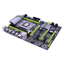 X79 материнская плата LGA 2011 ECC DDR3 SATA 3,0 регистровая и ecc-память USB 3,0 Настольный Inter ATX Turbo Boost 64G легкие компьютерные аксессуары