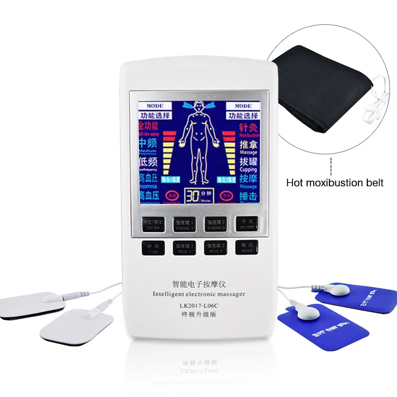 Full Body Relax Muscle Therapy Massager Pulse Tens Acupuncture Physiotherapy Machine Electrical Muscle Nerve Stimulator +18Pads Full Body Relax Muscle Therapy Massager Pulse Tens Acupuncture Physiotherapy Machine Electrical Muscle Nerve Stimulator +18Pads