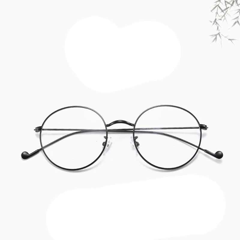 2018 ronda de metal moda mujer gafas marco hombres anteojos marco de la vendimia redonda gafas Marco de gafas con FML|De los hombres gafas de Marcos| - AliExpress