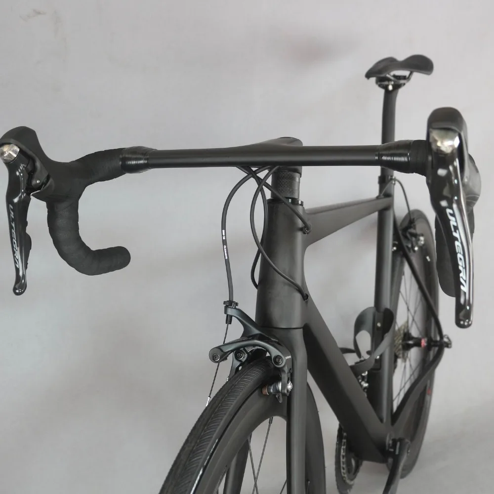 Best 2019 full Carbon Road Bike Complete Bicycle Carbon Cycling Road Bike with R8000 22 Speed Groupset 5