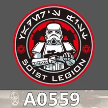 Bevle A0559 Star Wars Legion Wasserdichte Kühle DIY Aufkleber Laptop Gepäck Skateboard Kühlschrank Auto Graffiti Cartoon Aufkleber