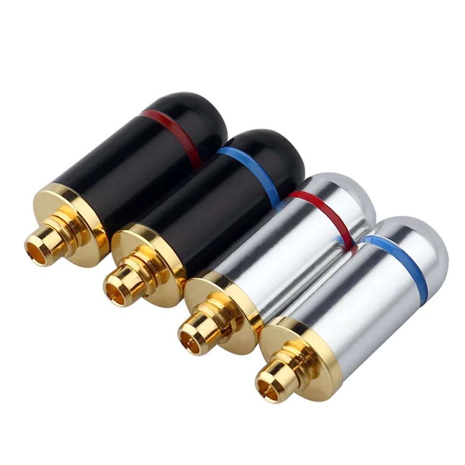 QYFANG-1-par-Adaptador-de-Fone-de-ouvido-Pin-DIY-Linha-de-Cabo-De-Fio-De