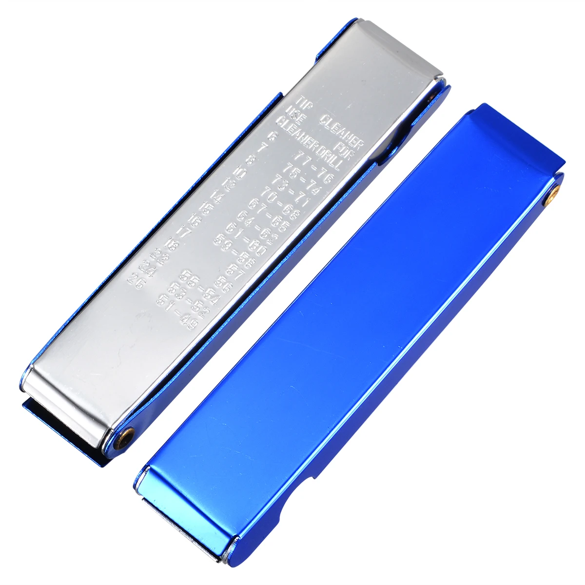 2pcs Stainless Steel Welding Torch Nozzle Tip Cleaner Tool 13 in 1 in Blue Welding Tip Cleaner Aluminum Case