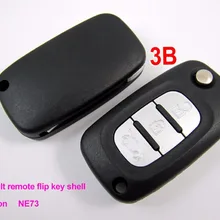 Для Renault автомобильные чехлы, Симпатичные авто аксессуары чехол для выкидного ключа 3 кнопки NE73; 5 штук в партии;