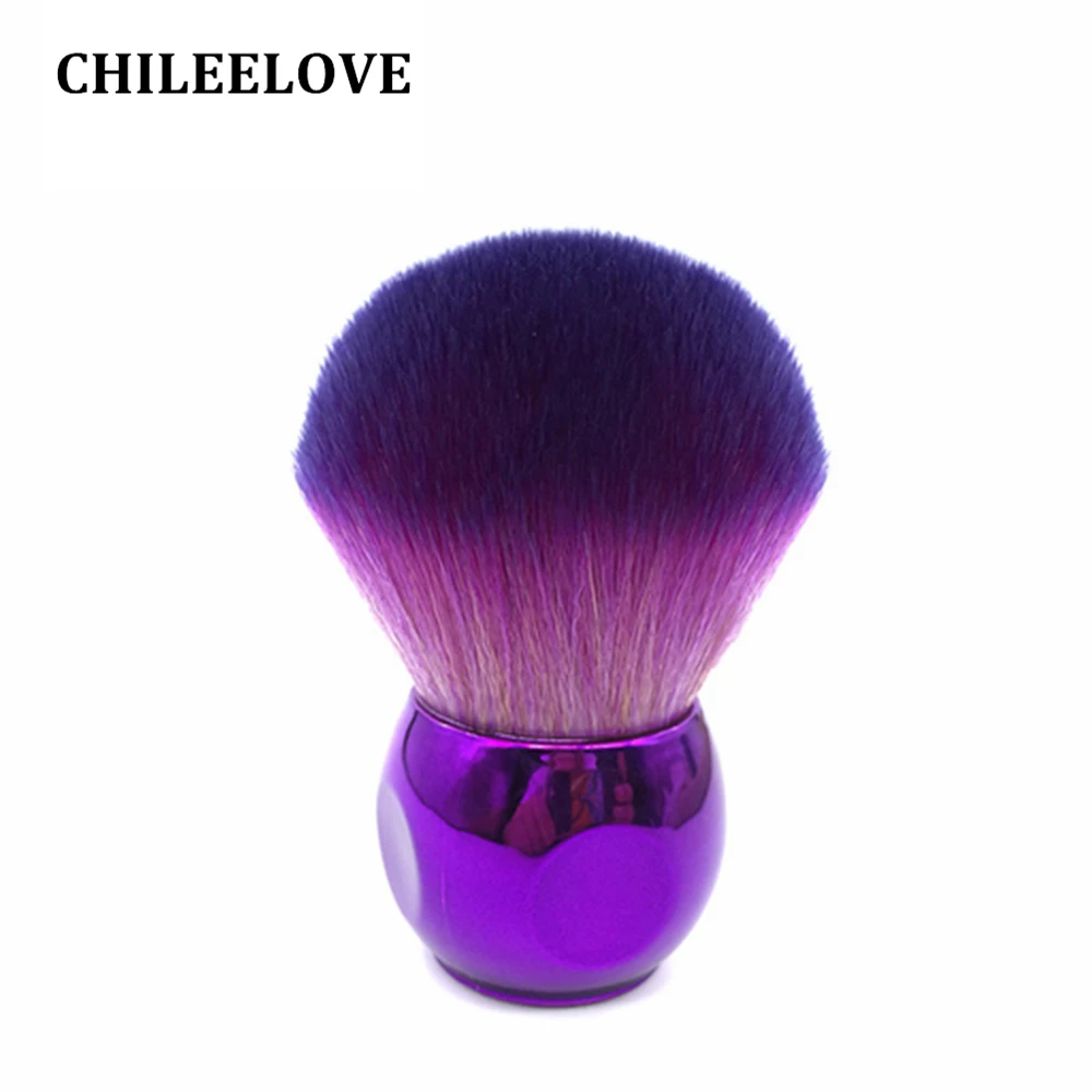 

CHILEELOVE 1 Pcs Single Purple Makeup Brush For Blusher Loose Powder Blush Beauty Tool