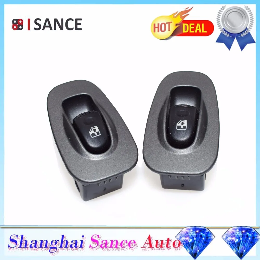 

ISANCE 2PCS Door Electric Power Window Switch Trim Button For Hyundai Accent 2000 2001 2002 2003 2004 2005 (HY011)