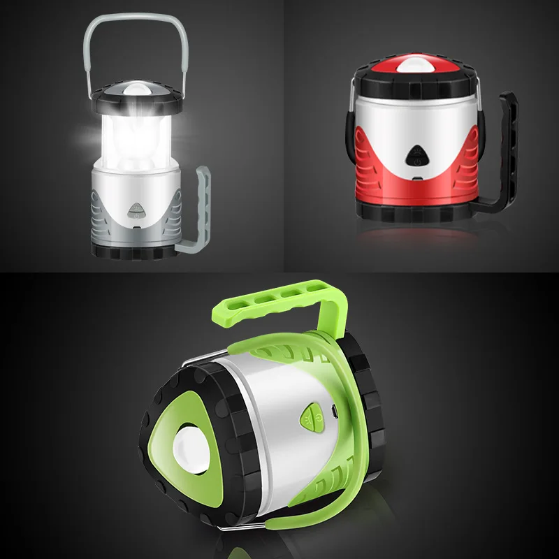 Портативный светодиодный фонарь для походов на открытом воздухе, 3 цвета, фонарь для кемпинга, светильник для пешего туризма, вспышка, светильник фонарь, USB перезаряжаемый аккумулятор 18650