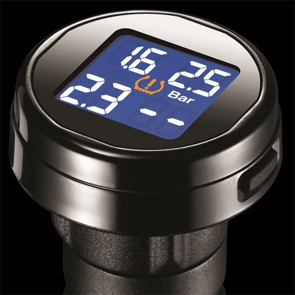 

Steelmate TP-74P Professional Tire Pressure Monitor System LCD Display Cigarette Plug Charger Tire Pressure Monitor