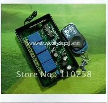 

NEW! 3000W 220V 4CH Wireless Remotes Control Switch Controller 100~200 M 315MHZ Or 433MHZ