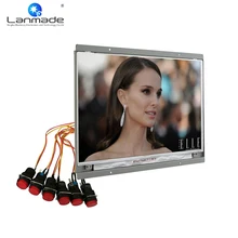 14 дюймов oem кнопочная функция открытая рамка экран ЖК-дисплей панель цифровая вывеска киоск