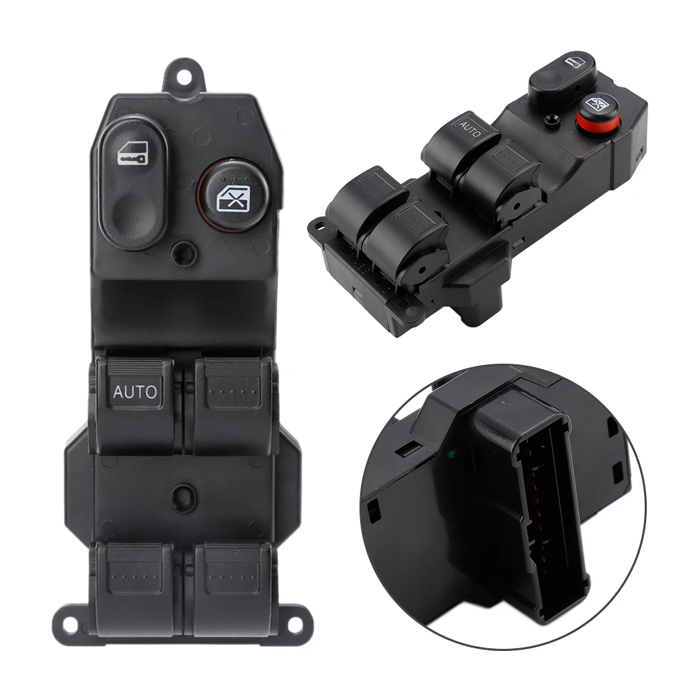 1x Black Electric Front left Rear Right Power Master Window Switches