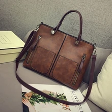 Bolso de hombro Vintage para mujer, bolso de mano informal femenino para compras diarias, bolso de mensajero de alta calidad multiuso
