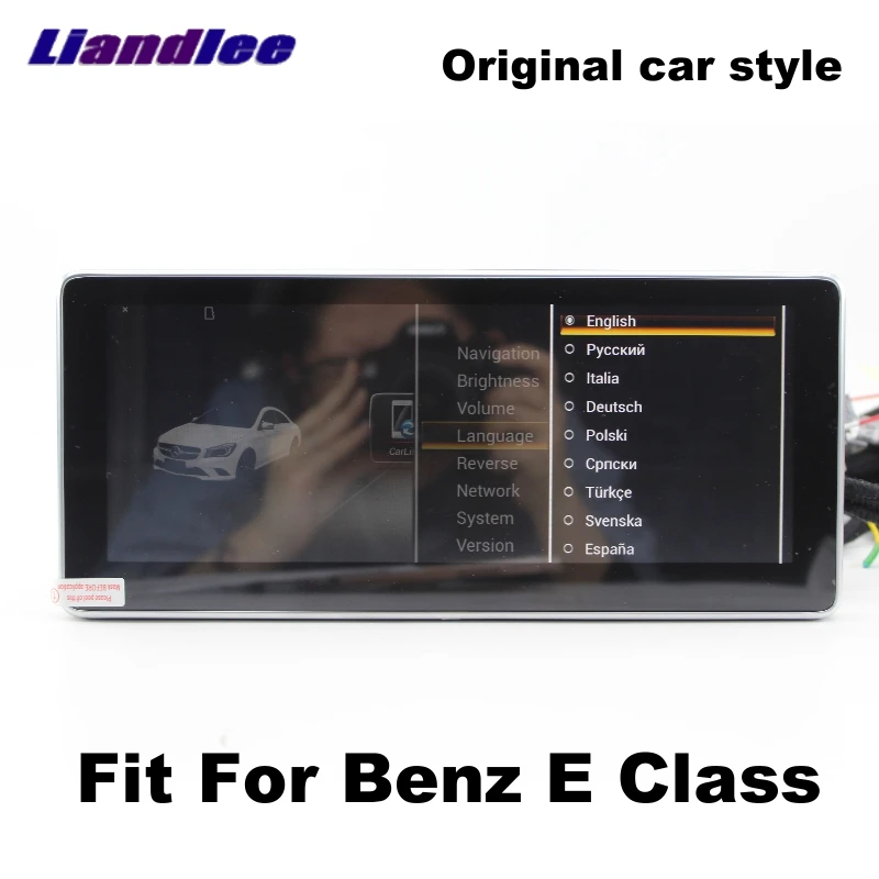 Liandlee Car Multimedia Player NAVI For Mercedes Benz MB E Class 2009~2016 Original car system Radio Stereo GPS Navigation 10
