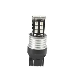 7443 светодиодный лампы 15 SMD T20 W21/5 Вт Клин лампы для поворотник/боковой маркер/хвост /обратный/стоп-сигналы автомобиль-Стайлинг модернизации