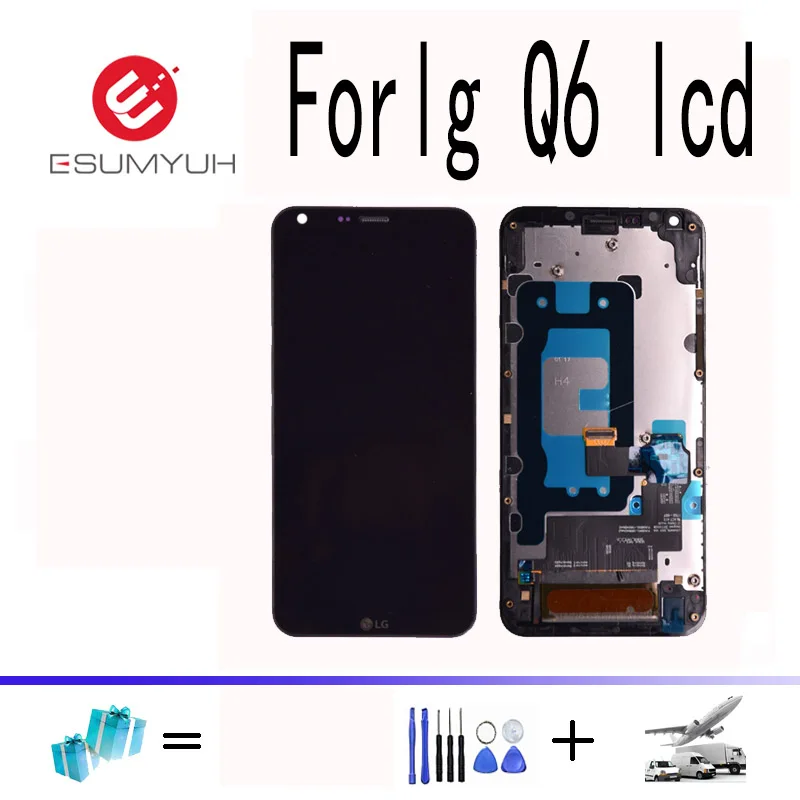 ЖК-дисплей для LG Q6 дисплей G6 MINI M700 ЖК-экран с дигитайзером сенсорного экрана в