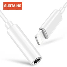 Suntaiho For Apple iPhone Adapter for iPhone 7 8 Plus Music Play for Lighting Adapter to 3.5mm Jack for iPhone X 8pin Adapter Suntaiho For Apple iPhone Adapter for iPhone 7 8 Plus Music Play for Lighting Adapter to 3.5mm Jack for iPhone X 8pin Adapter
