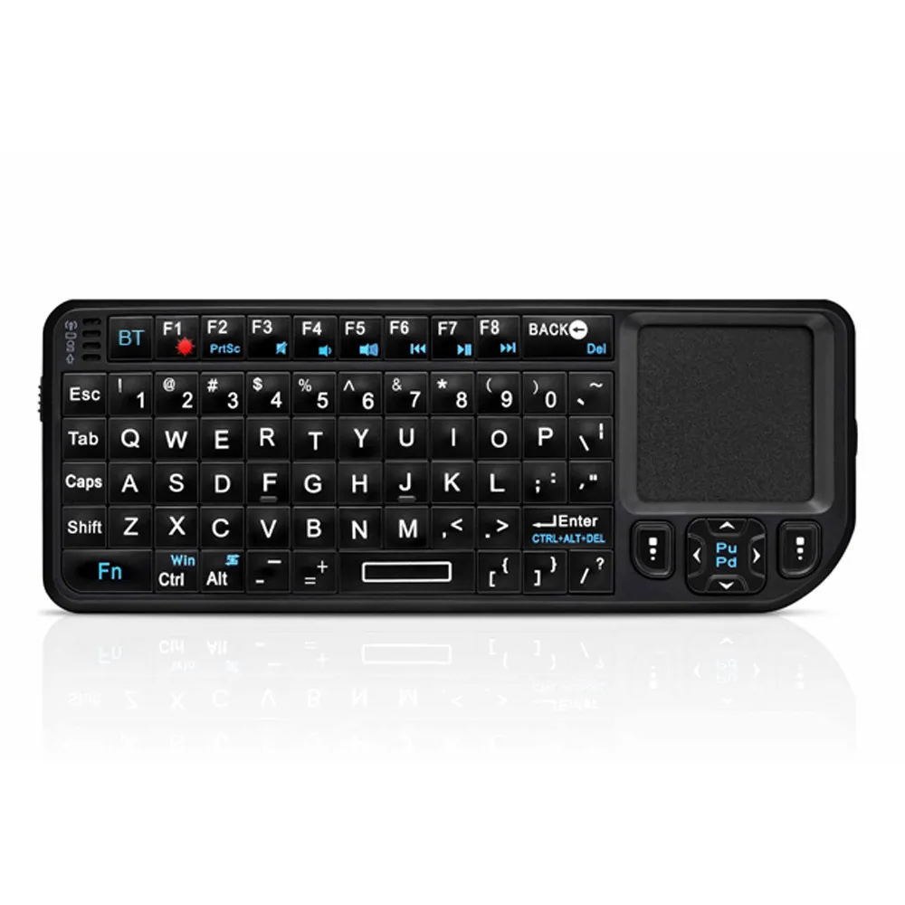Новая мини клавиатура Беспроводная KP-810-10BT Bluetooth для компьютера мышь тачпад ПК